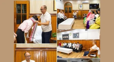 manipur cm honours indian junior women’s hockey captain after historic asia cup win