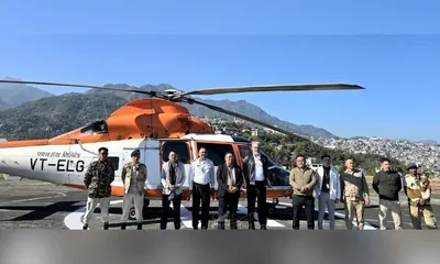 pawan hans conducts trial landing of helicopters in nagaland