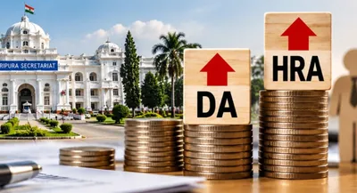 tripura  government hikes da dr by 3   raises hra for employees ahead of festive season