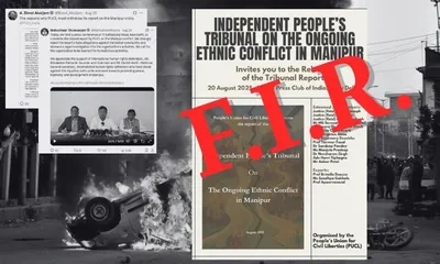 political parties in manipur file firs against pucl over controversial report