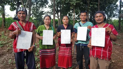 myanmar s karen register lands in a self determination effort