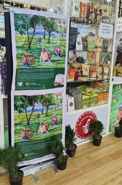 gtac promotes assam tea at the 42nd iitf in pragati maidan