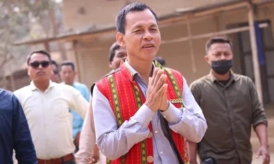 tipra mla ranjit debbarma urges centre to introduce ilp in tripura