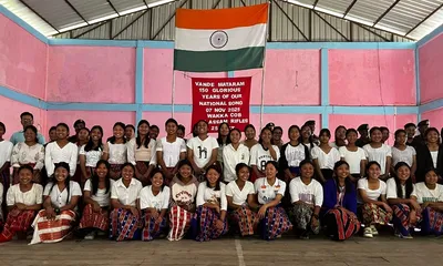 arunachal  assam rifles commemorates 150 years of ‘vande mataram’ in tirap