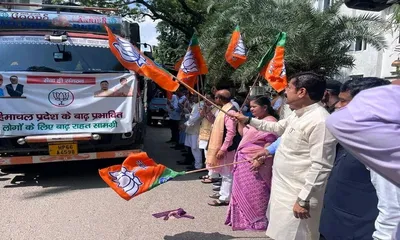 assam  bjp extends solidarity with flood hit himachal pradesh