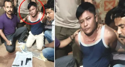 assam  nagaland man arrested in guwahati for possessing arms