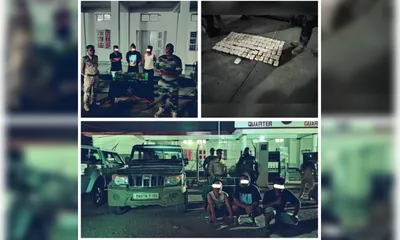 manipur  heroin worth rs 11 cr seized in churachandpur