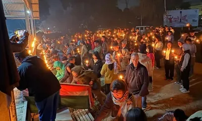 manipur  kuki zo gang rape survivor dies  candlelight vigils demand justice