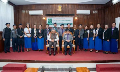 mizoram governor honors 149 scouts  guides with rajya puraskar award