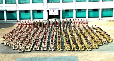 assam  ncc hosts special training camp for girl cadets for skill enhancement