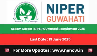 assam career   niper guwahati recruitment 2025