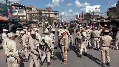 manipur’s displaced residents clash with security forces