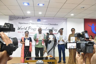 tezpur university celebrates world press freedom day