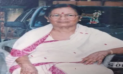 assam movement leader  litterateur rekha sharma passes away at 88