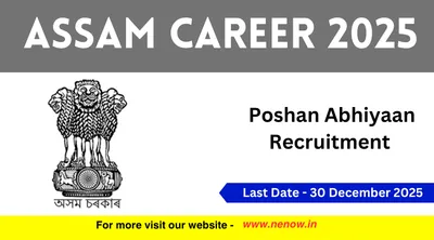 assam career 2025   poshan abhiyaan recruitment