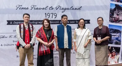 exhibition in kohima showcases japanese photographer yuzo morita’s documentation of nagaland