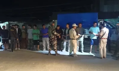 manipur  11 insurgents arrested for extortion in imphal