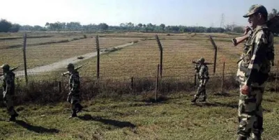 tripura  bsf enhances border security amid bangladesh unrest