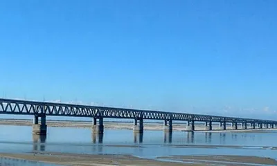 assam  jorhat–majuli bridge construction to resume in december