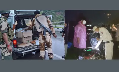 manipur traffic police collect rs 1 21 lakh in fines during 24 hour drive