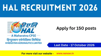 hal recruitment 2026   apply for 150 posts