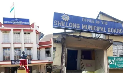 meghalaya  khadc  smb clash over 15th finance commission project tenders