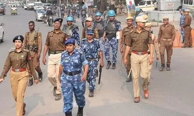 assam  army conducts flag march in kokrajhar  peace meeting held
