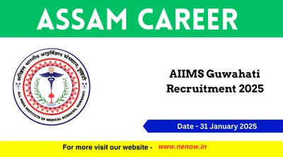 assam career   aiims guwahati recruitment 2025