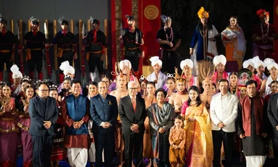 manipur governor inaugurates 12th manipur sangai festival 2025  urges  spirit of oneness 