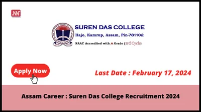 assam career   suren das college recruitment 2024