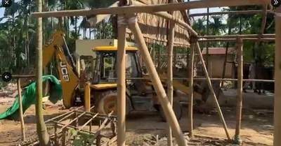 assam eviction drive  140 hectares of paikan reserve forest cleared