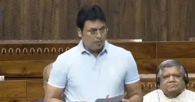 grant international status to mbb airport in agartala  tripura bjp mp urges centre