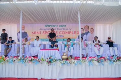 manipur chief minister inaugurates two sports complexes