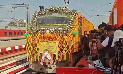 assam  pm modi flags off amrit bharat express from dibrugarh to gomti nagar