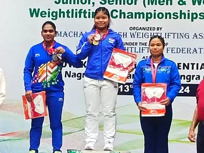 assam wins 14 medals in national weightlifting championships