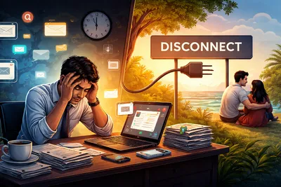 logged in  burnt out  insights into  right to disconnect bill