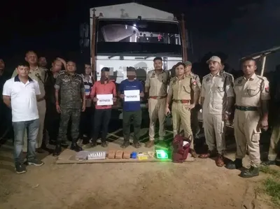 assam  drugs worth rs 9 crore seized in cachar