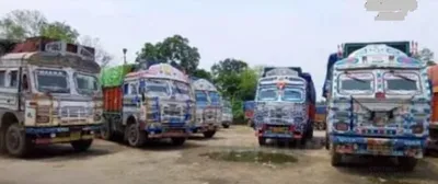 around 100 trucks stranded at manipur nagaland border due to protests by naga groups