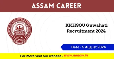 assam career   kkhsou guwahati recruitment 2024