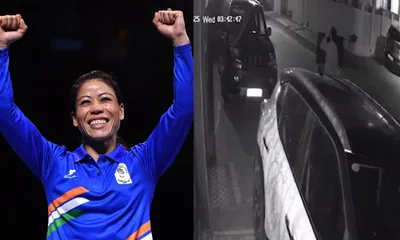 manipur  burglars break into mary kom’s faridabad home while she attends event in meghalaya