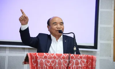 former mizoram cm zoramthanga delivers lecture on insurgency at gauhati university  receives degree certificate