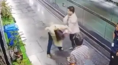 watch video  woman from northeast beaten by spa owner in ahmedabad
