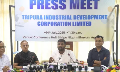 tripura industry corporation records 100  growth in profit