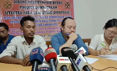 dmhpdaac raises concerns over dibang multipurpose hydro project in arunachal