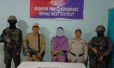 manipur  three kcp psc cadres arrested in imphal airport blast case