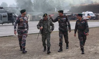 director general assam rifles reviews modernization  security at khonsa battalion