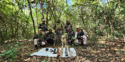 manipur  major arms cache seized in kangpokpi  churachandpur