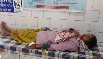 assam  woman tea worker injured in leopard attack in tinsukia