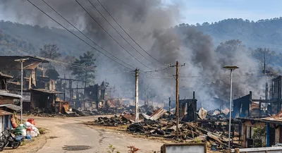 nagaland  one killed  another injured in clash between two communities in kiphire