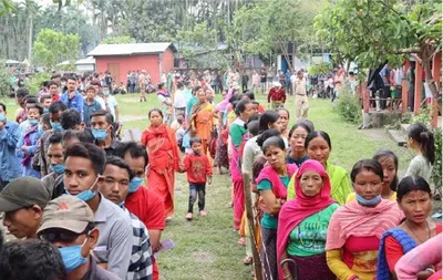 phase 3 of ls polls  63 08  voter turnout recorded till 3 pm in assam
